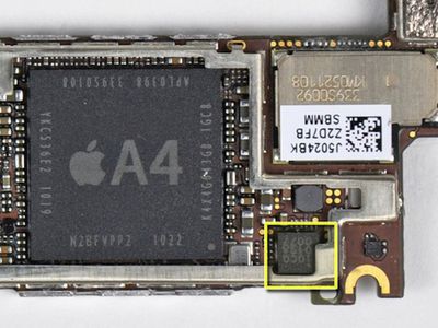 iphone 4 audio chip