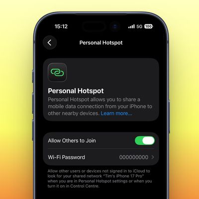 personal hotspot