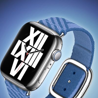 Apple Watch Woven Magnet Strap Mock Feature