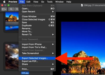 how to batch convert images in preview02