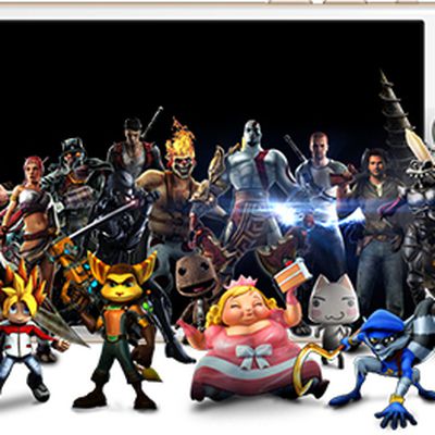 iPhone 6s sony characters