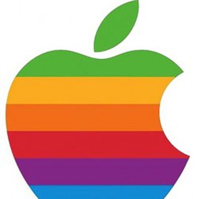 rainbow apple logo