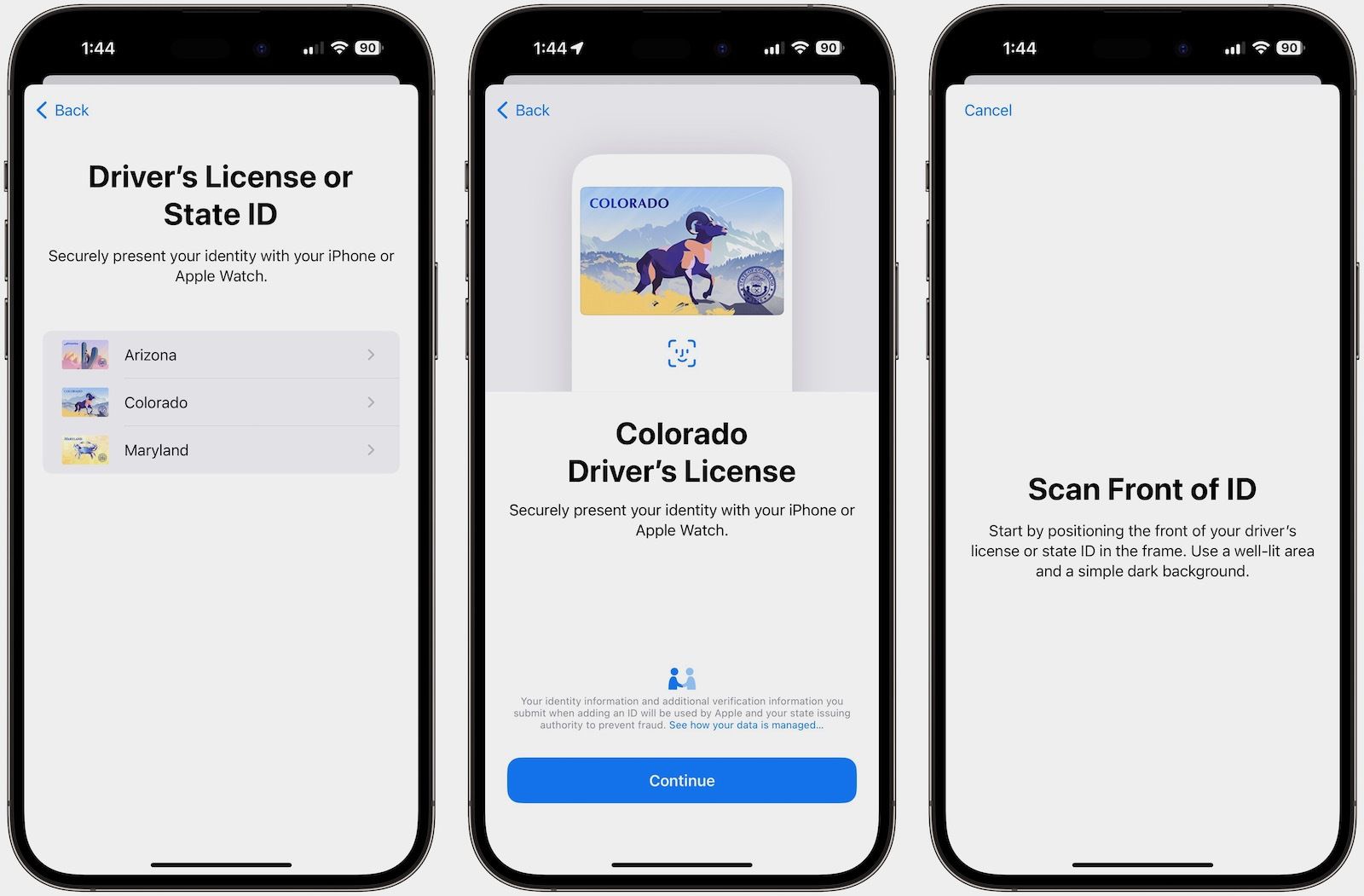 Gli Utenti IPhone In Colorado Possono Ora Aggiungere Patente E Carta D ...