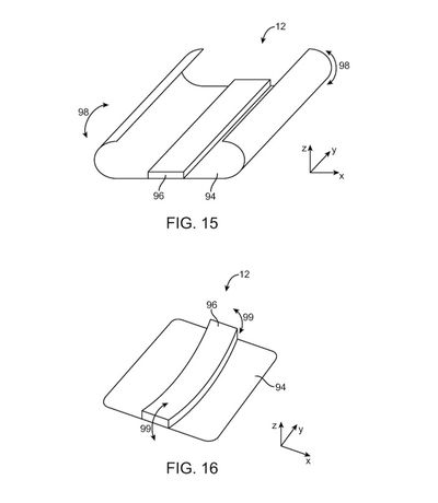 Apple Flexible OLED patent
