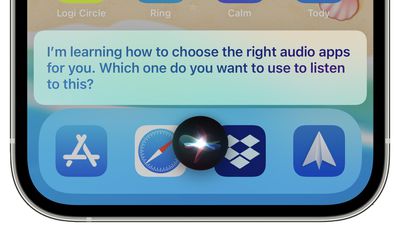 siri choose audio apps