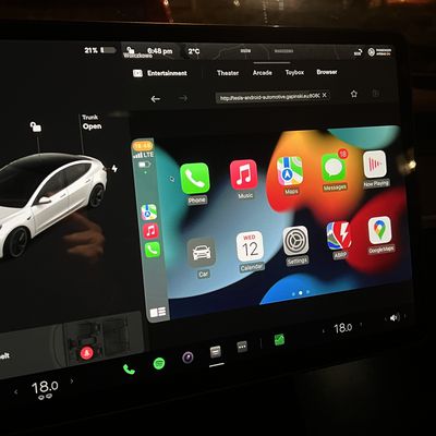 tesla carplay solution