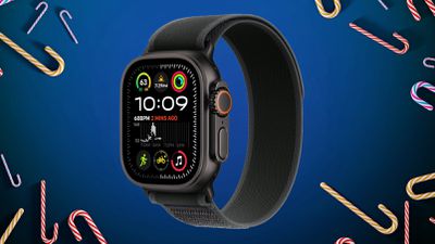 Apple Watch Ultra Bastón De Caramelo Negro