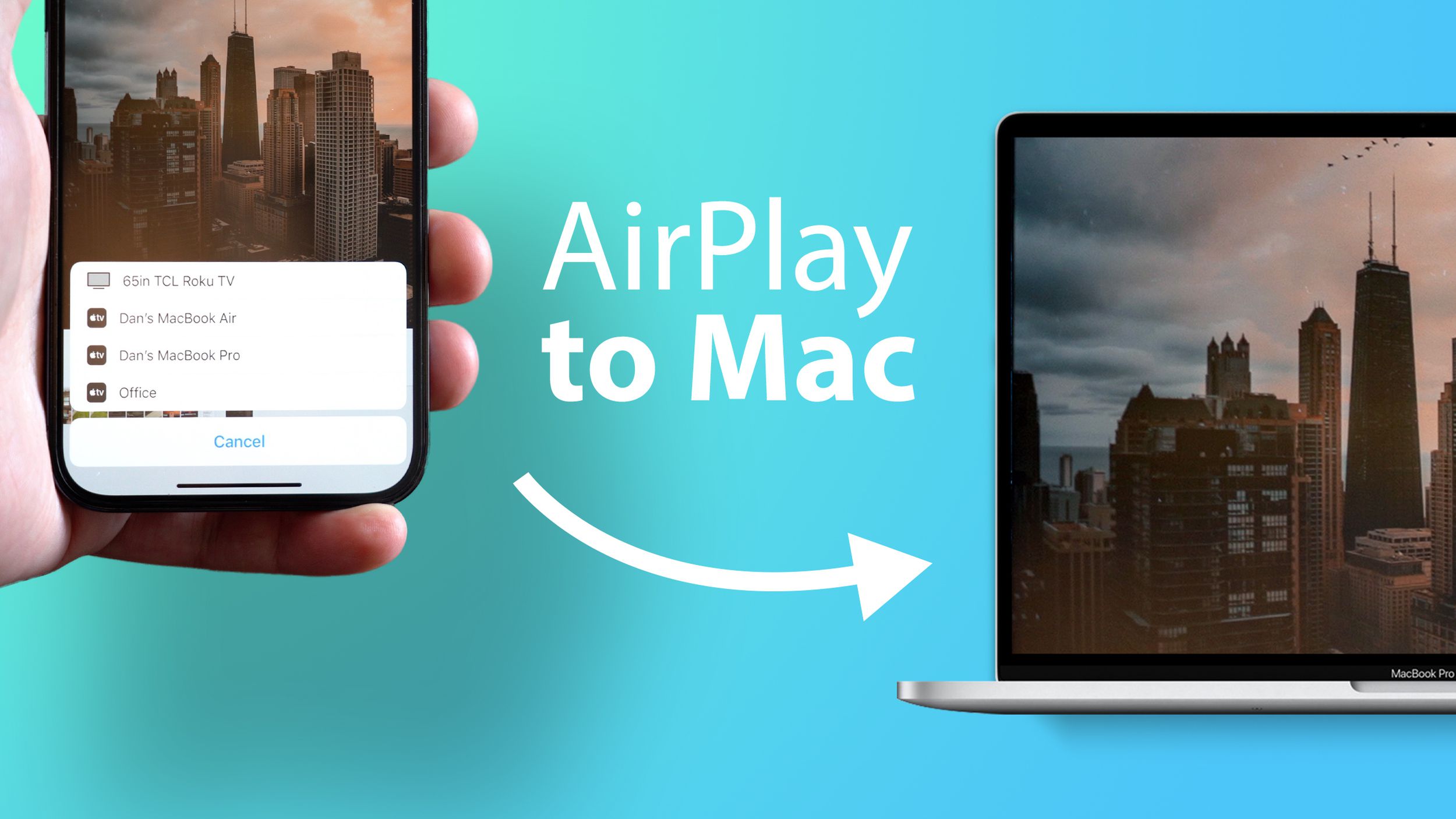 How to AirPlay Music and Video From iPhone or iPad to Mac - MacRumors