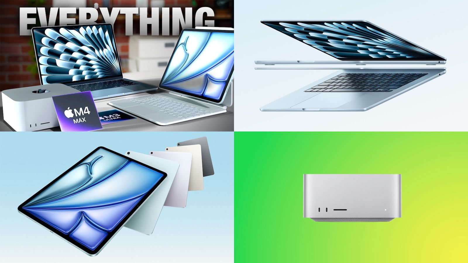 Top Stories: MacBook Air, Mac Studio, iPad Air, and iPad Updates