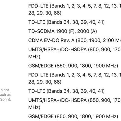 ltebandsiphone8iphonex