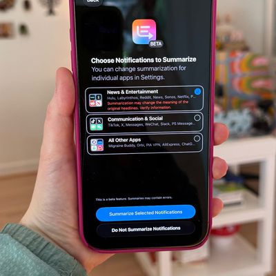 ios 26 beta 4 news summaries