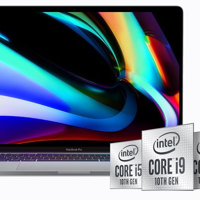 16 inch macbook pro intel 10th gen
