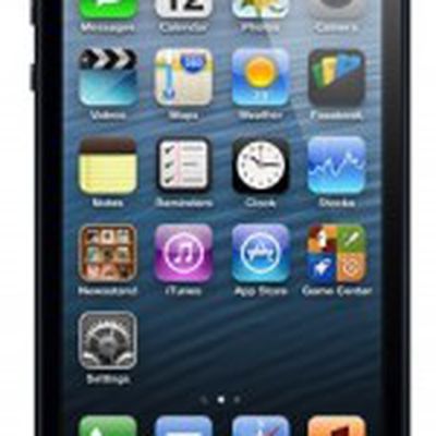 iphone 5 black front