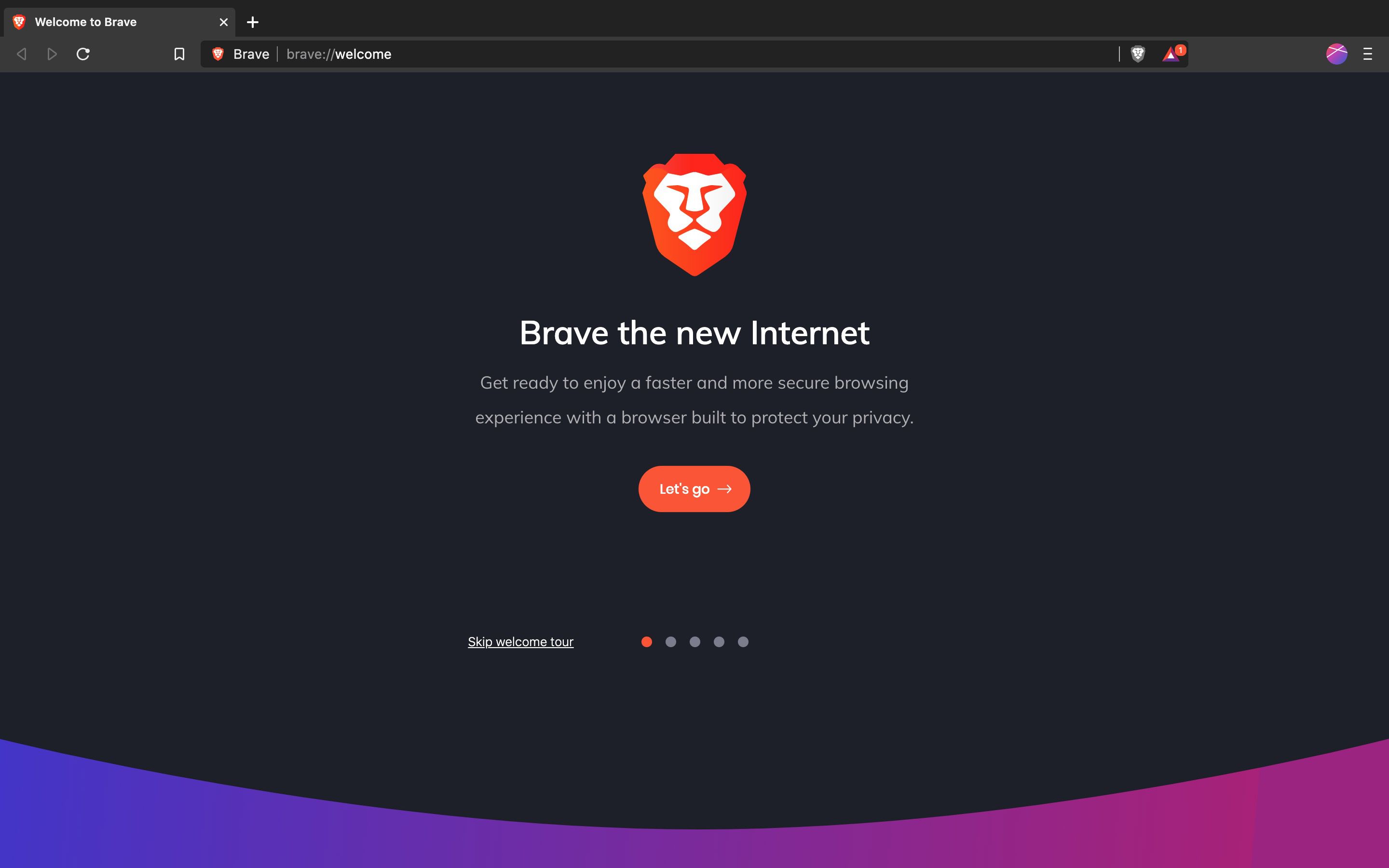 download the new for windows Brave Browser