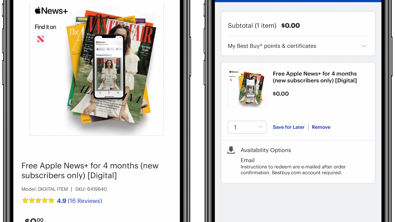 Best Buy Offering Four Months Of Apple News At No Cost For New Subscribers Macrumors