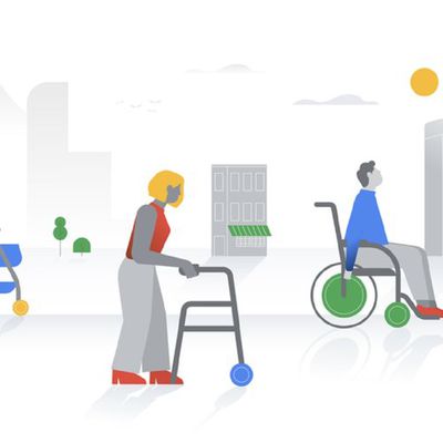 google maps wheelchair accessibility