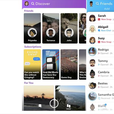 snapchat redesigned redesign