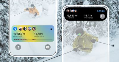 slopes live activities - در اینجا همه برنامه‌هایی هستند که فعالیت‌های زنده و پشتیبانی جزیره پویا را برای iOS 16.1 اضافه کرده‌اند.