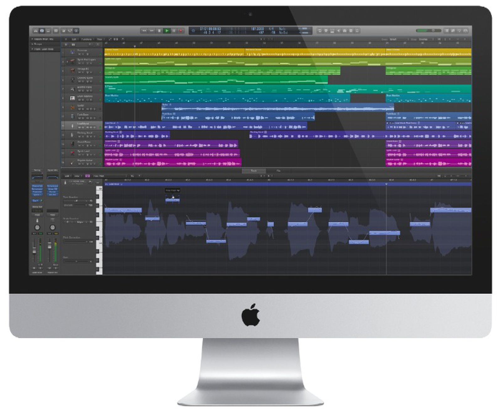 Apple Launches Logic Pro X with Virtual Drummer and Flex Pitch - MacRumors