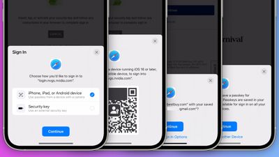 ios 16 passkeys websites