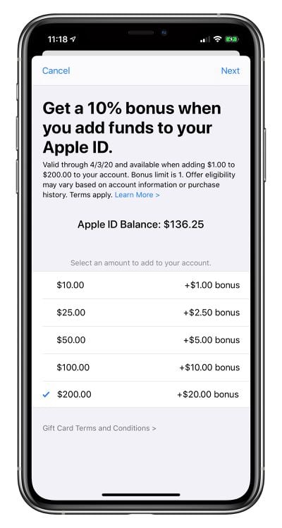 app store bonus