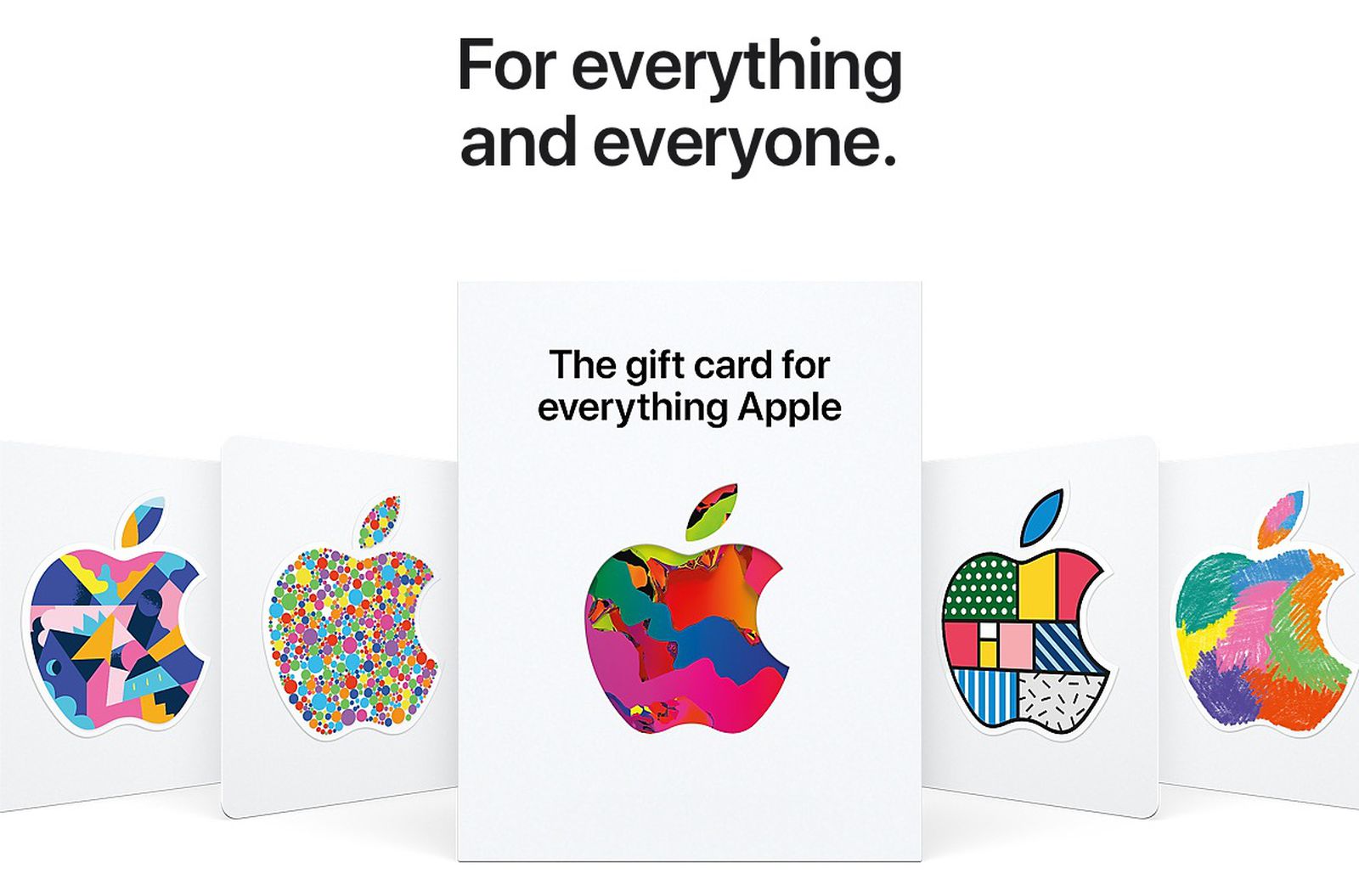 Apple Launches New Gift Card for 'Everything Apple' - MacRumors