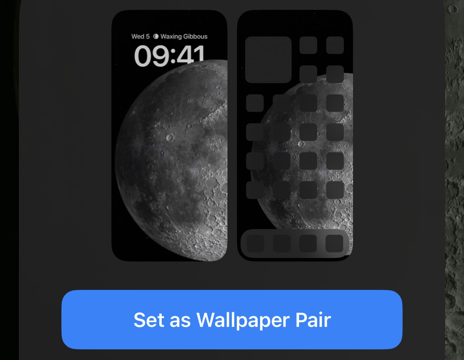 how to set different wallpaper on lock screen and home screen mac
