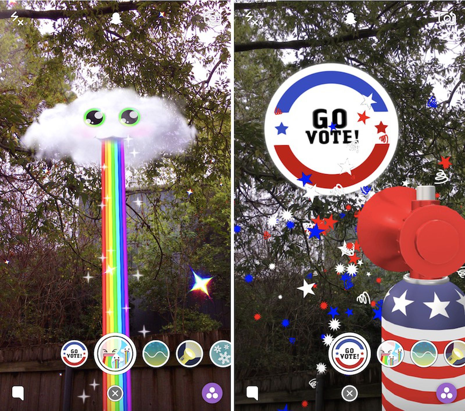 Snapchat Update Snapchat Update Introduces Augmented Reality 'World Lenses' - MacRumors