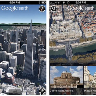 google earth iphone 3d