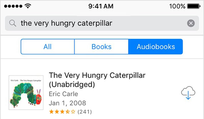 Audiobooks Purchased From Apple Can Now Be Re-Downloaded Through iCloud