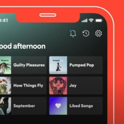 spotify notify tab