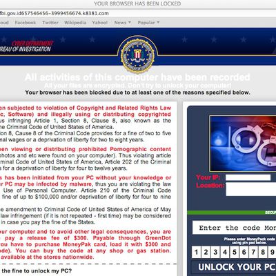 safari fbi ransomware