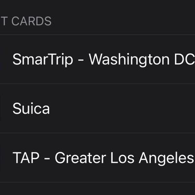 la tap card apple pay