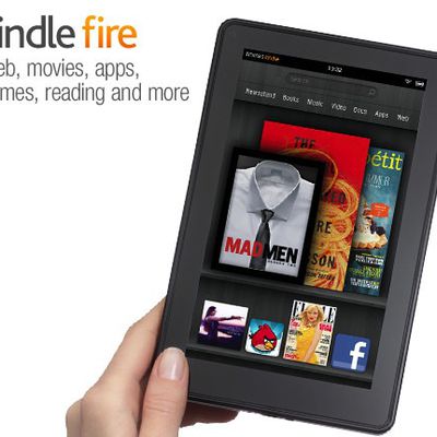 kindle fire in hand