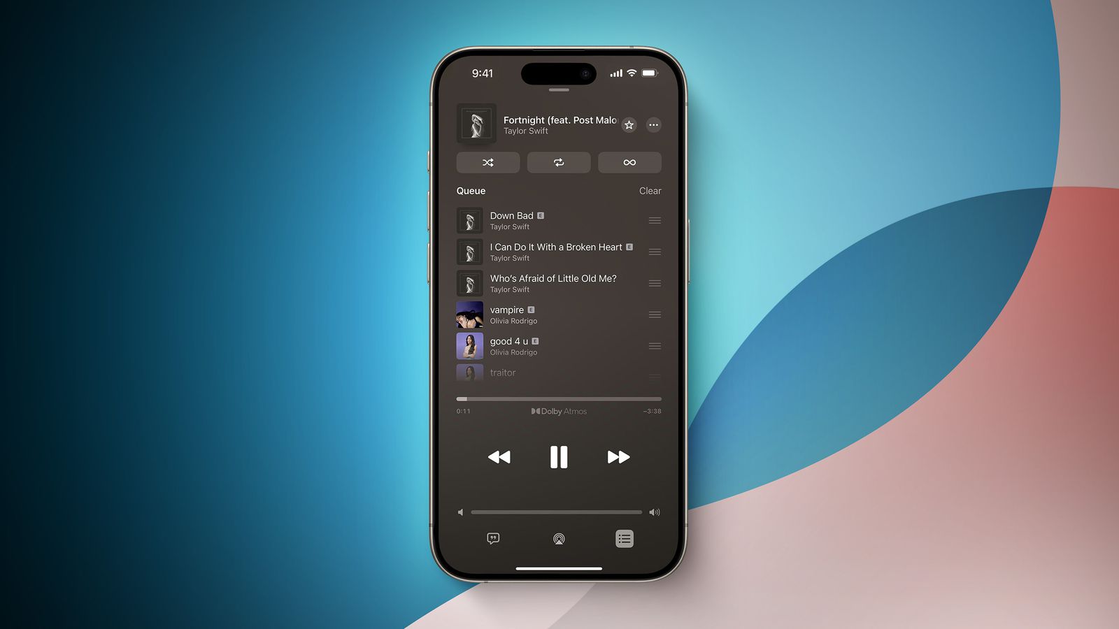 Apple Music Features Improved Spotify-Like Queue System on iOS 18 ...