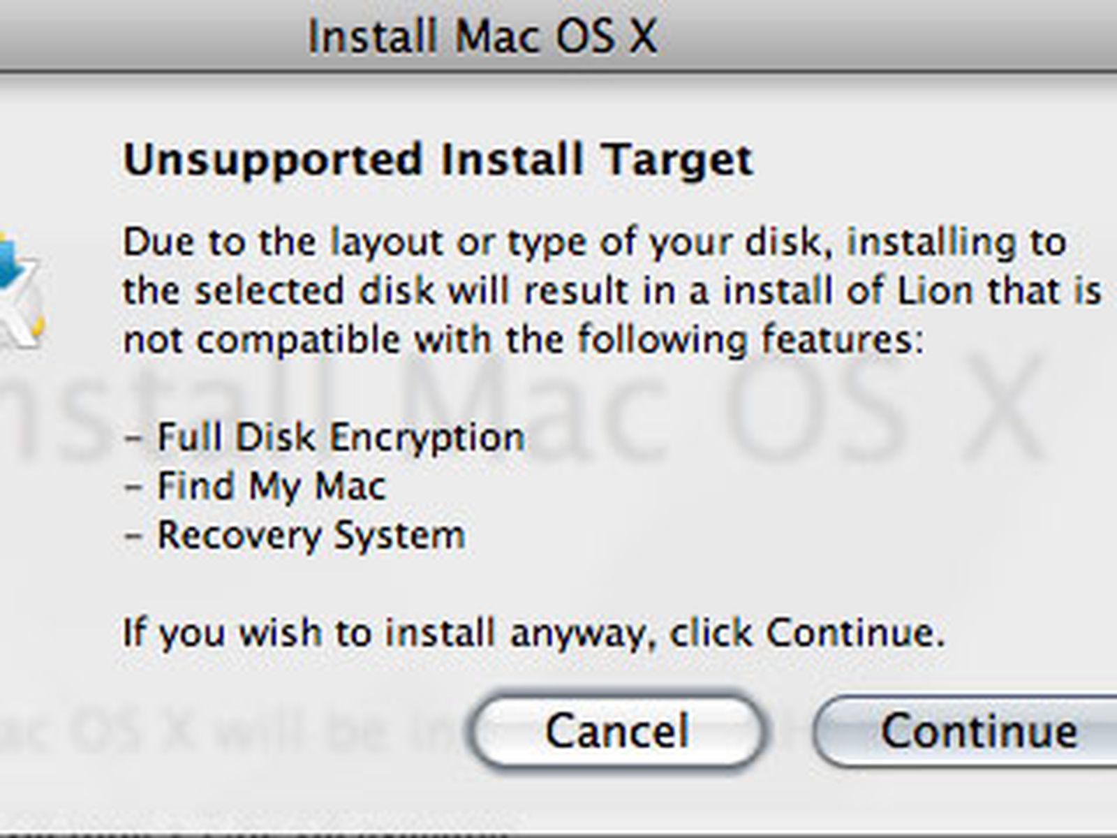 where will you quickly find version information for your mac os x installation
