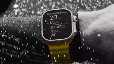 Apple Watch Ultra puede verificar la temperatura del agua mientras buceas y nadas