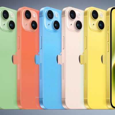 iPhone 15 Colors Mock Feature