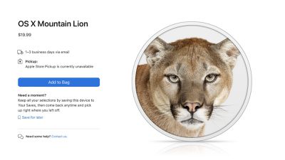 os x mountain lion disc page