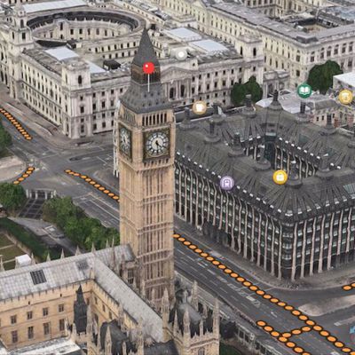big ben clock apple maps