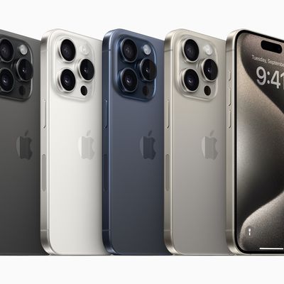Apple iPhone 15 Pro lineup color lineup
