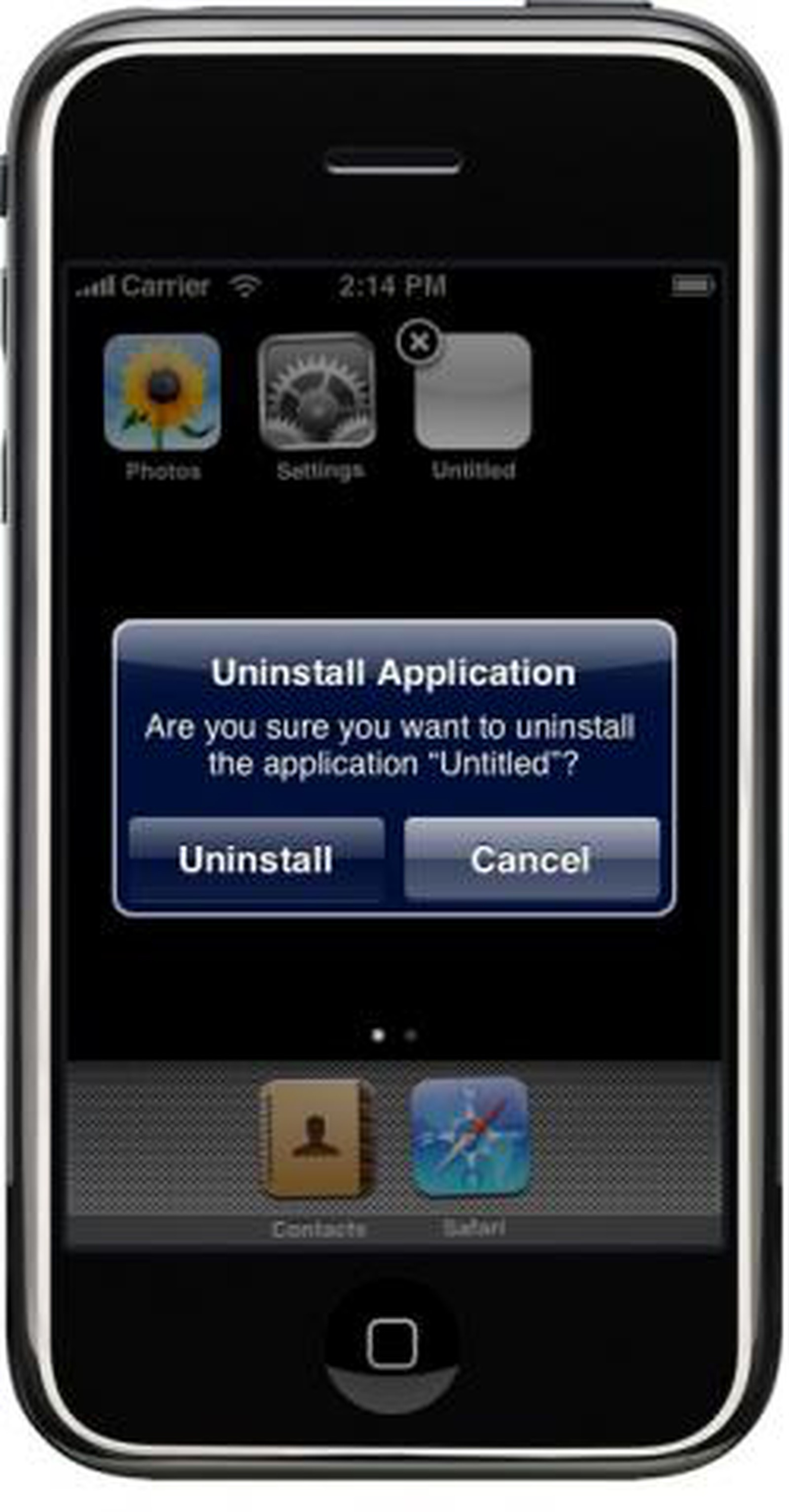 how to uninstall app on macbook air