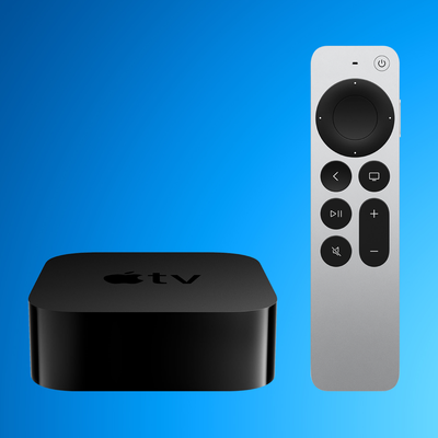apple tv blue