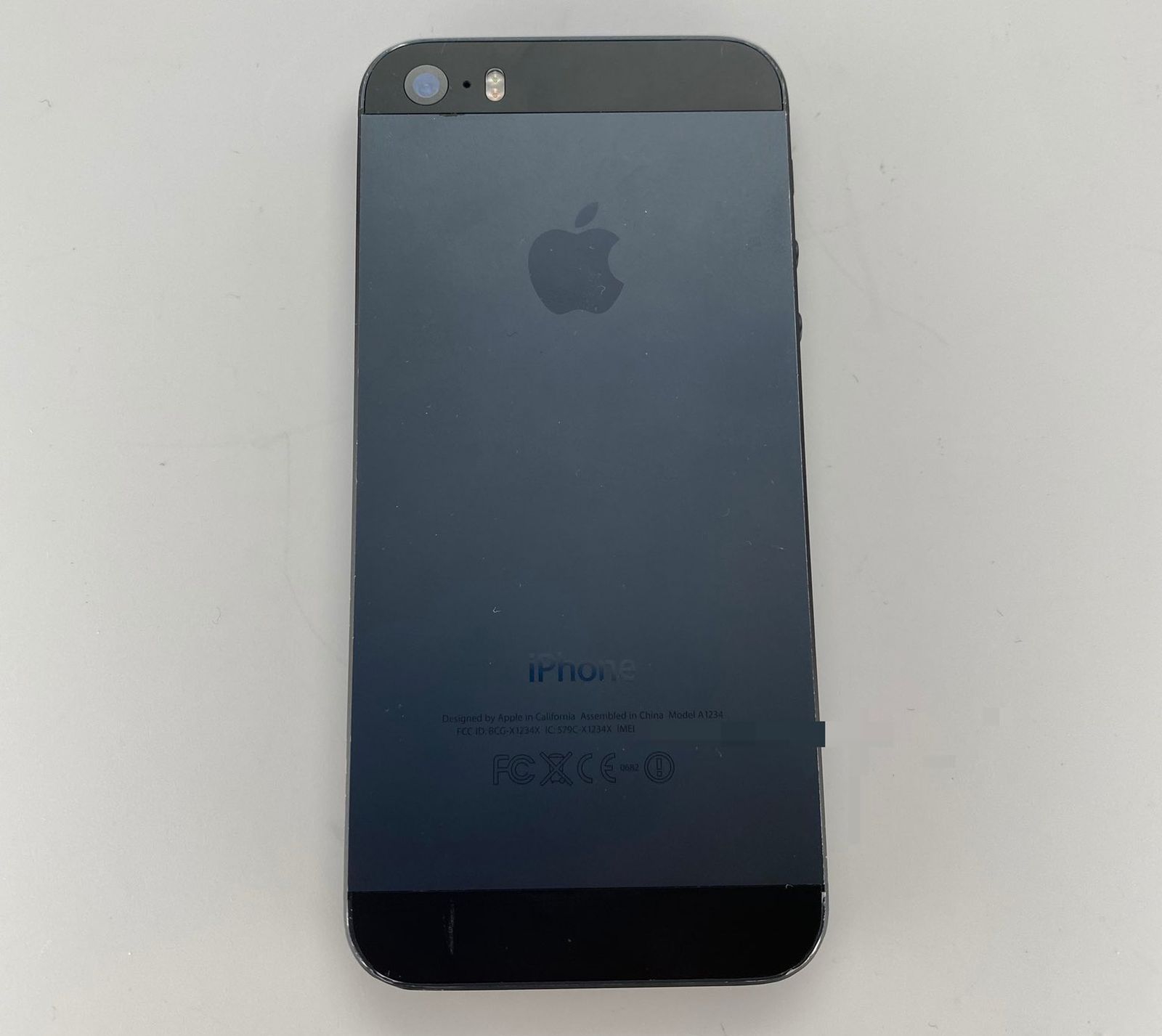 iphone 5s black front