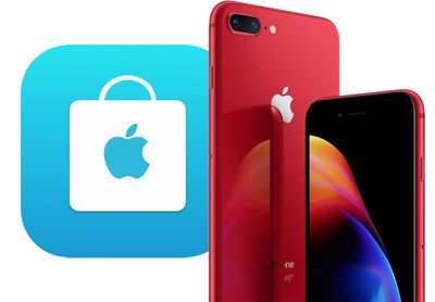 iphone 8 product red apple store