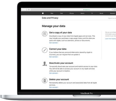 data privacy apple