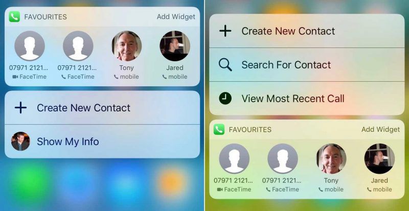 How to Use Native 3D Touch Actions in iOS 10 - MacRumors