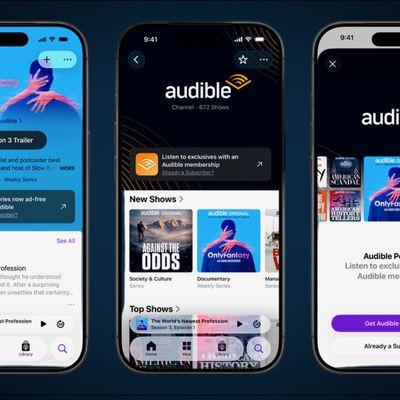 audible apple podcasts