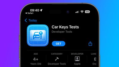 Apple Releases 'Car Keys Tests' App for Licensed MFi Developers