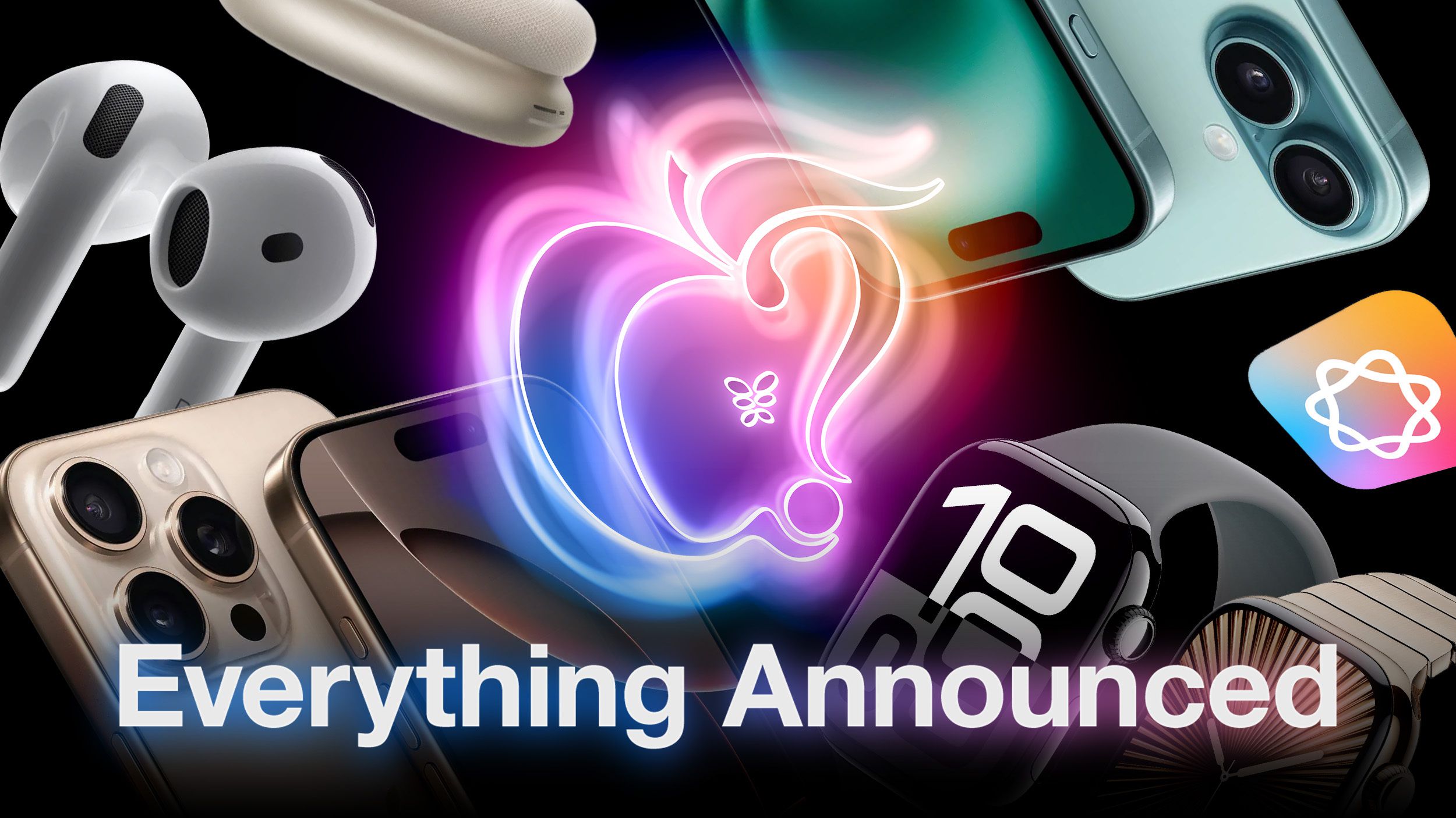 Everything Apple Announced at Today's Event in 13 Minutes